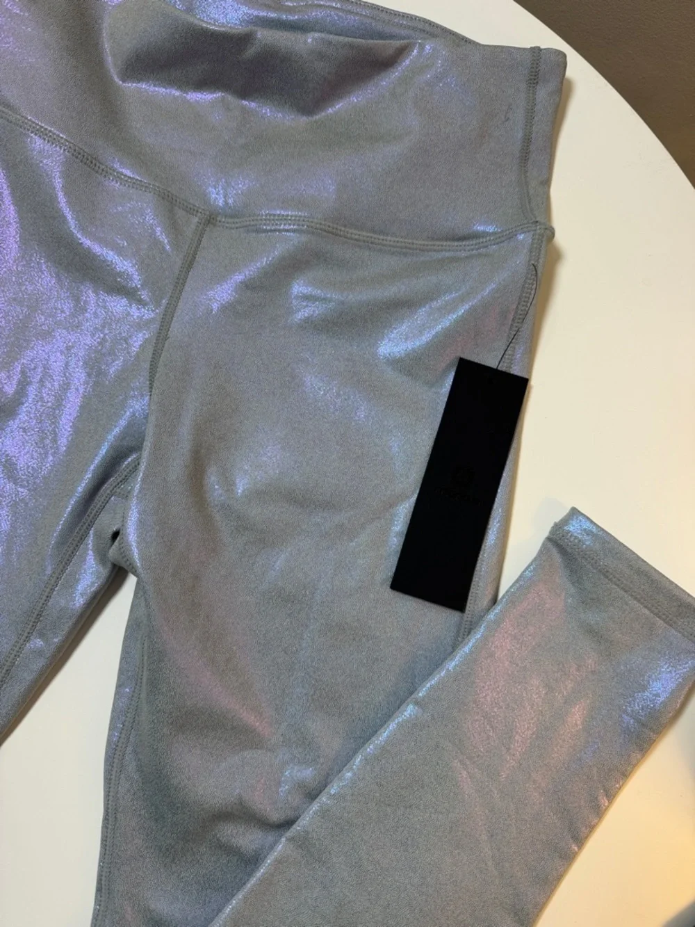 Mono‎ B Iridescent Gray High-Waist Leggings